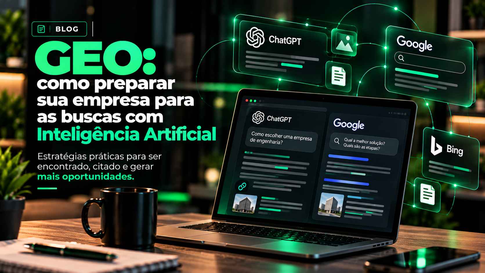 GEO: o que é e como sua empresa pode ser encontrada por inteligências artificiais